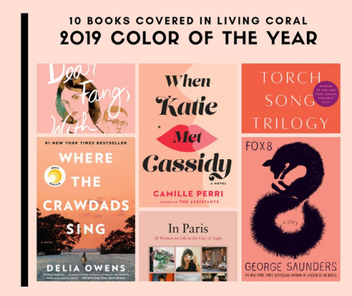 Dress up your bookshelf with books covered in the 2019 color of...