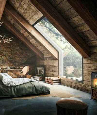 cabin meets loft [564 × 669]