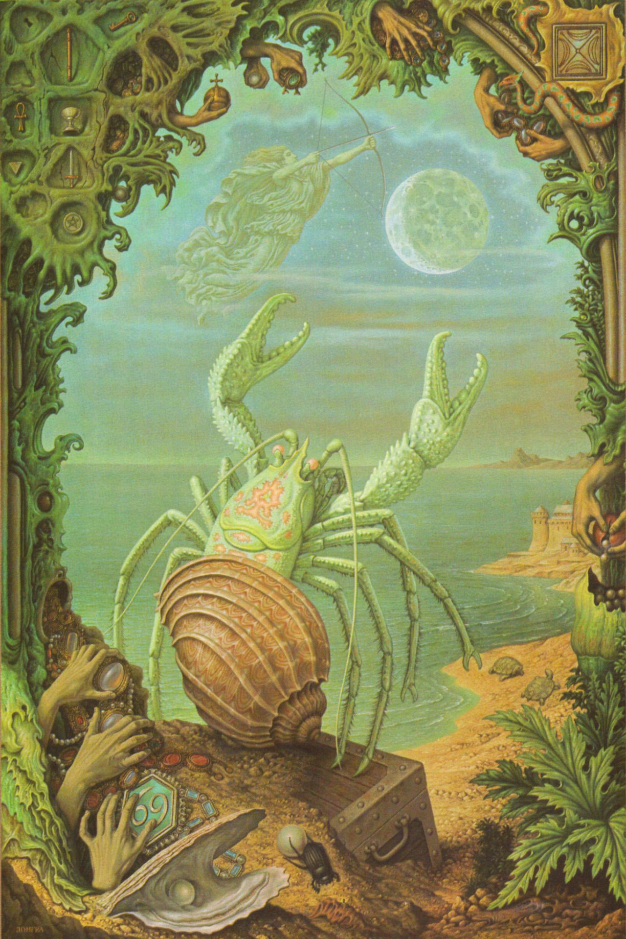 wtxch:
“ “Cancer” (from the Zodiac Series) ,1974- 75
Johfra Bosschart (1919-1998)
”