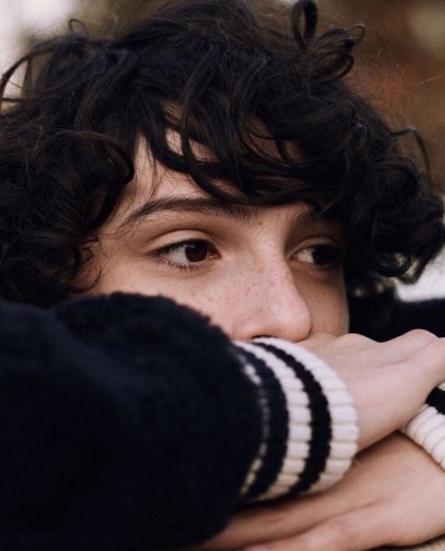 Curly Hair Boy Aesthetic