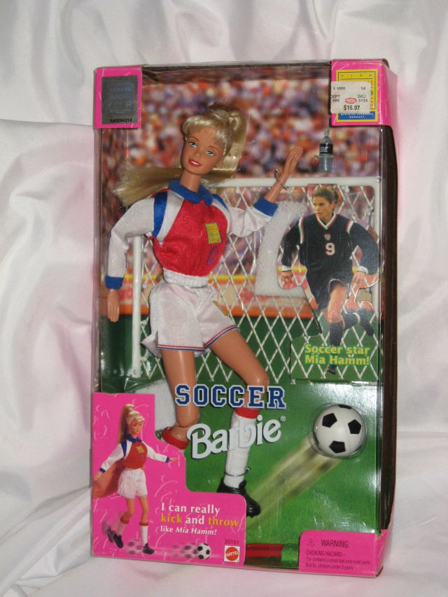 mia hamm barbie