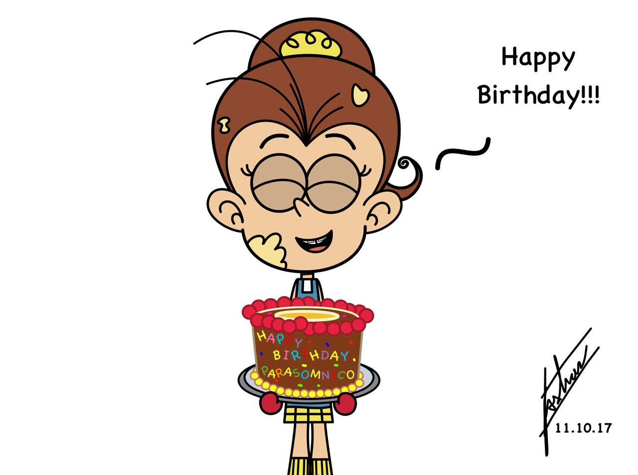 Faxtron Official — Happy Birthday Parasomnico Art Luan Was A Bit 