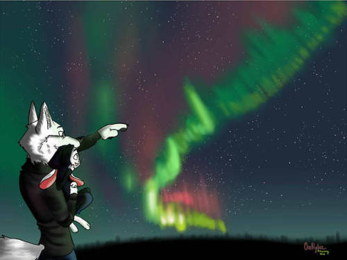 ocerydia:Showing the northern lights !By OceRydiaThis...