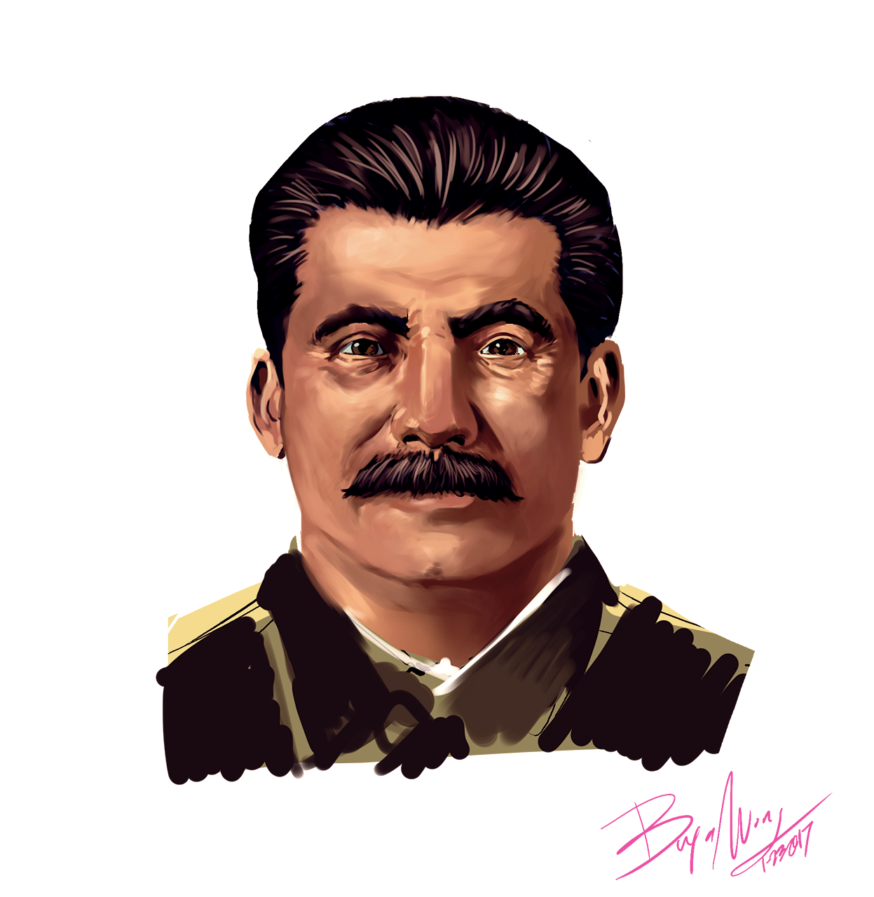 Сталин в галстуке