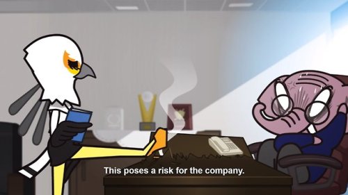 ladyloveandjustice:So. Aggretsuko is continuing to be...