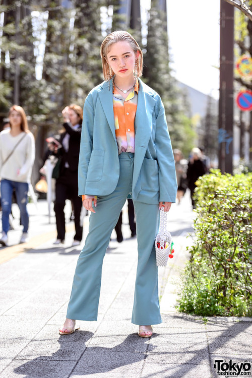 tokyo-fashion:18-year-old Japanese fashion student Ashley...