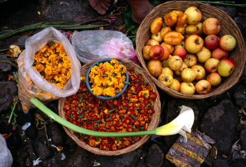 unearthedviews:GUATEMALA. Chichicastenango. 1991. Fruit and...