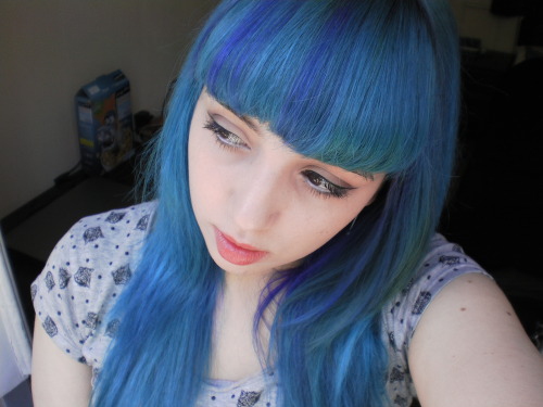 light blue hair tumblr