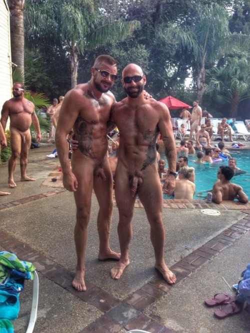 vintage gay porn pool party