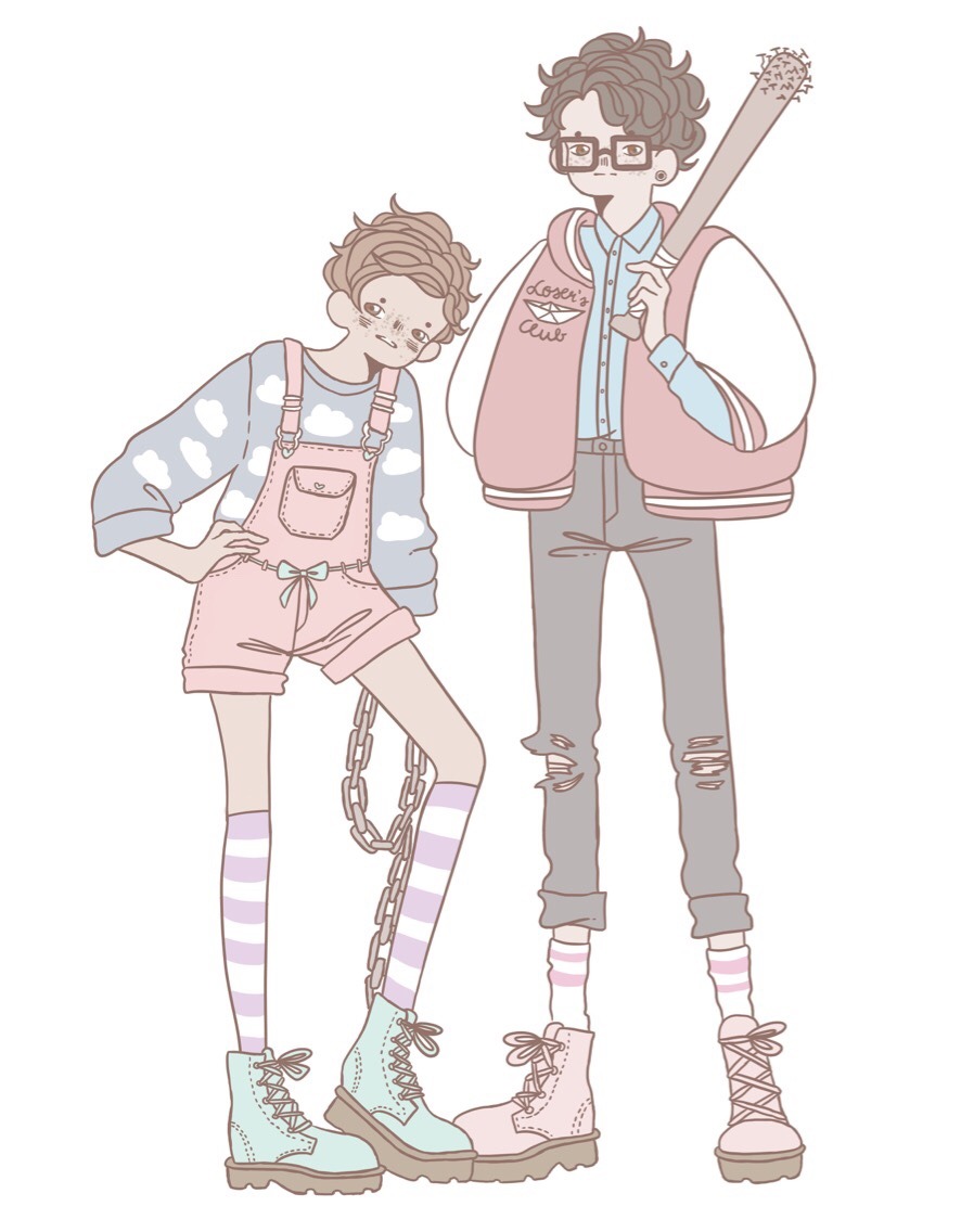 lanylevendula: “Soft Edgy AU, in which Eddie and Richie become th...