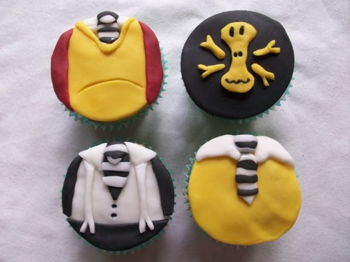 Bash Street Kids Cupcakes. The cupcakes are a vanilla chocolate...