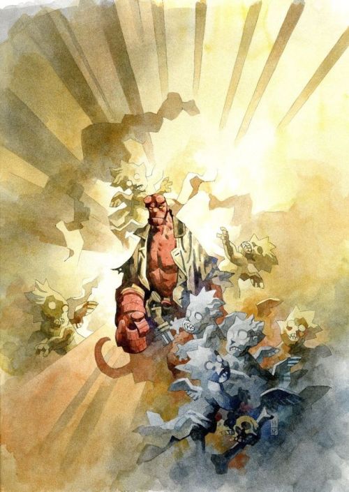 Hellboy  (Art by Mike Mignola)