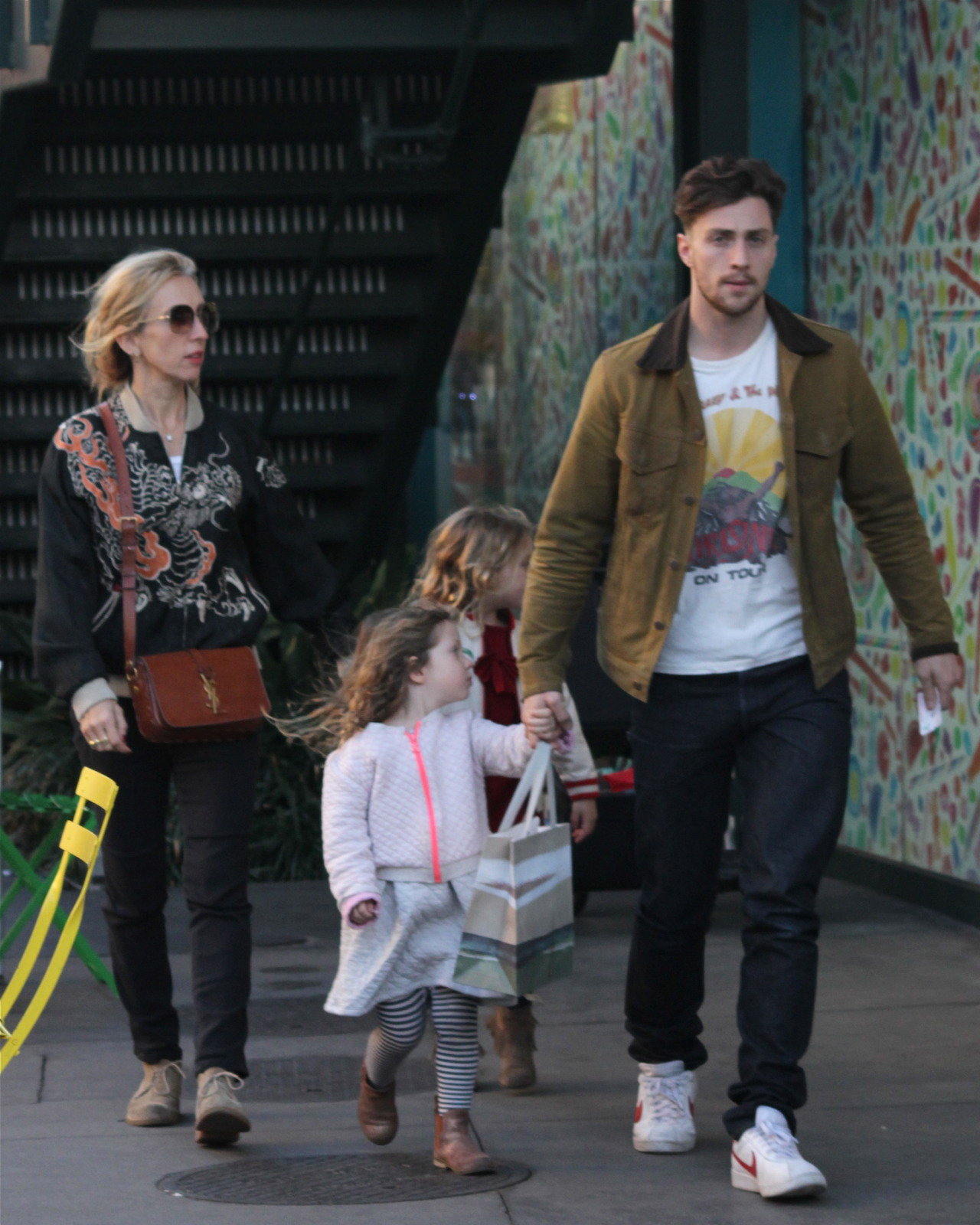 Pietro Time Aaron And Sam Taylor Johnson Take Their Daughter S