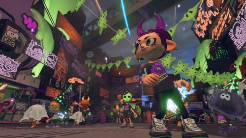 pink-inkling:Some screenshots from SplatoonJP showing off 4 new...