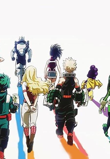 ready, aim !!! | That's not Mt. Lady in the MHA movie teaser, is...