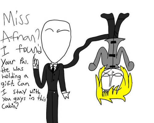 slender slenderman daneal cunningham creepypasta digital art sai afnan51