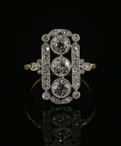 antique diamond ring | Tumblr