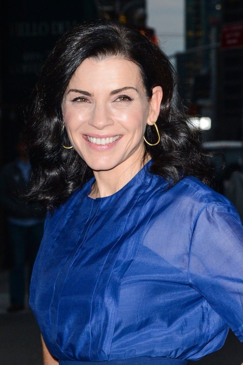 Julianna Margulies' world • Julianna Margulies arriving at David ...