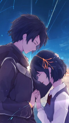Anime Couple Iphone Wallpaper gambar ke 9
