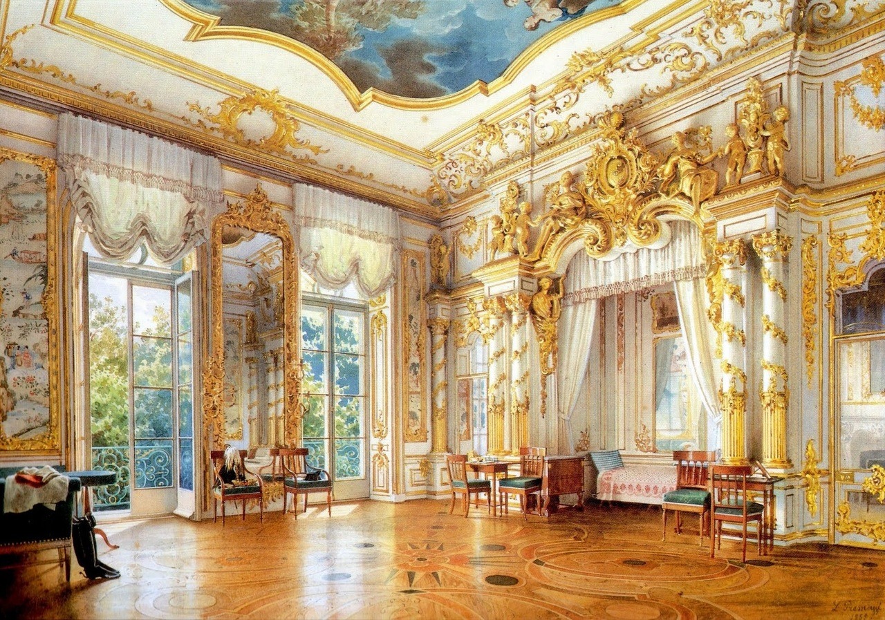 The Romanovs — otmacamera: Olga and Tatiana Nikolaevna’s bedroom...