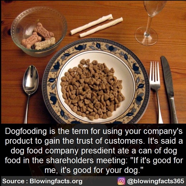 meaning of dogfooding