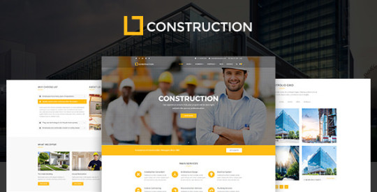 Construction v1.0.9.1 - Business & Building Company Theme Nulled