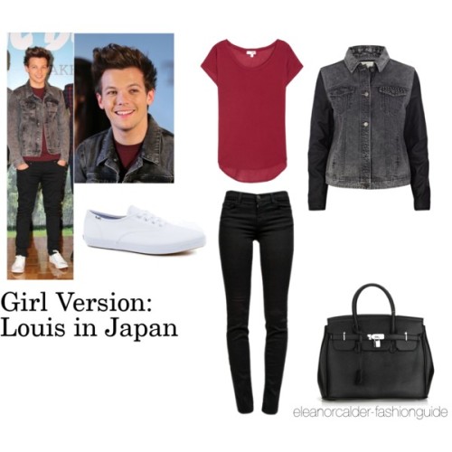 Eleanor Calder Fashion — Girl Version: Louis in Japan T-Shirt Jacket ...