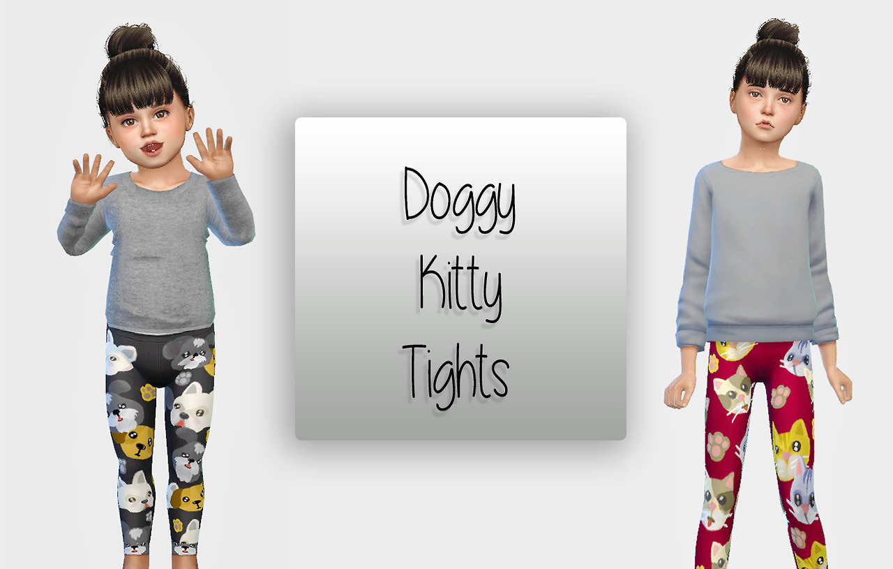 cats and dogs sweater recolor sims 4