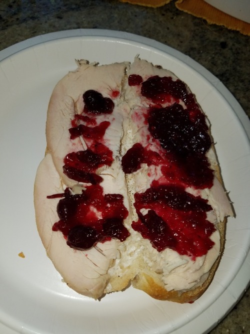 Turkey, Stuffing & Cranberry Sandwiches. ... | Recipes & Culinary Creations