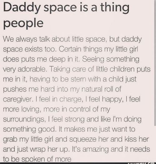 daddys-lil-sunshine:DADDY SPACE!!! It’s just as important as...