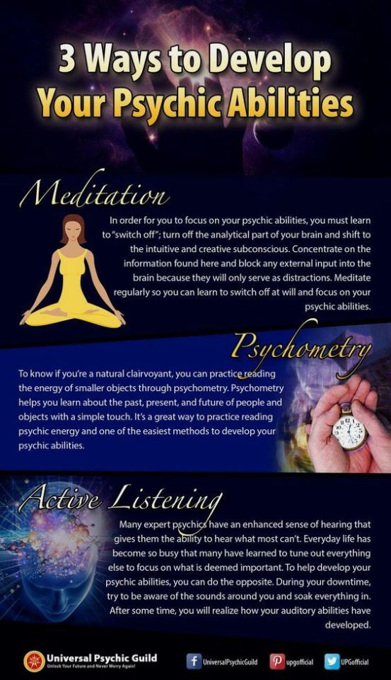 3 Ways To Develop Your Psychic Abilities