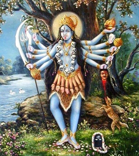 hinducosmos:Maa Kali (via Cute Kanha Ji)