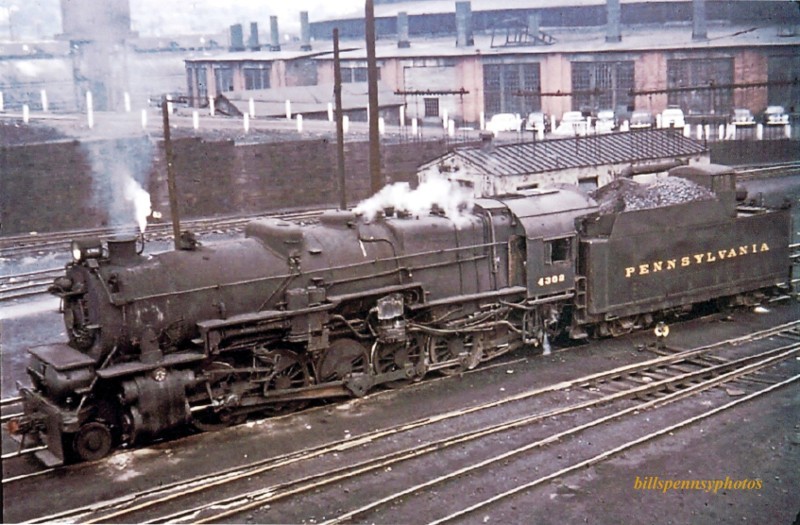 PRR Locomotives. I1sa No. 4308 Class 2-10-0...