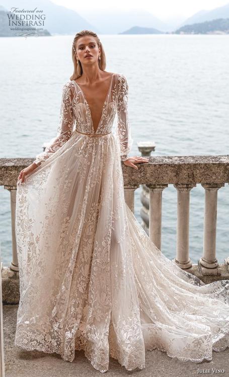Julie Vino Fall 2020 Wedding Dresses — “Bellagio” Bridal...