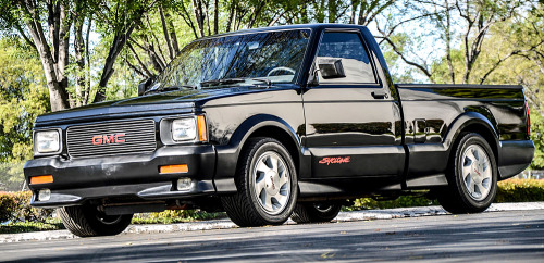 carsthatnevermadeitetc:GMC Syclone, 1991. Previewed by a 1989...