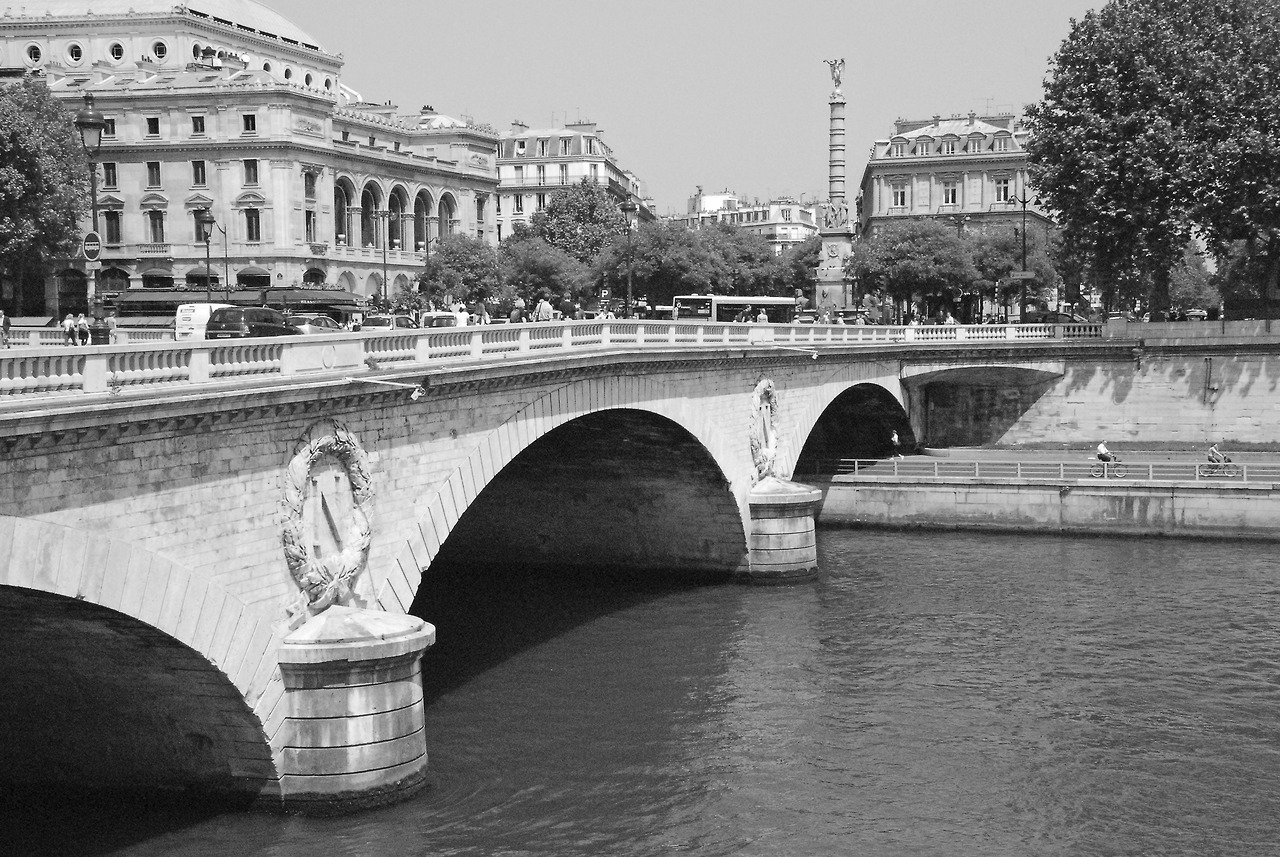 The Nielsens' to visit Paris — Pont au Change 2009