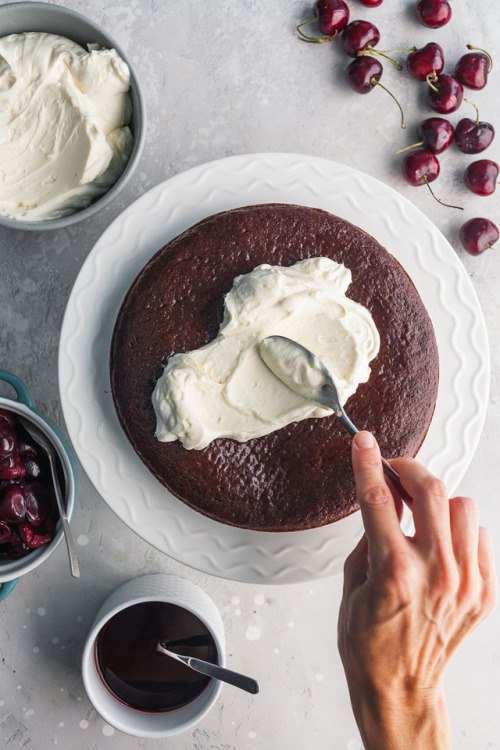 sweetoothgirl:Black Forest Cake