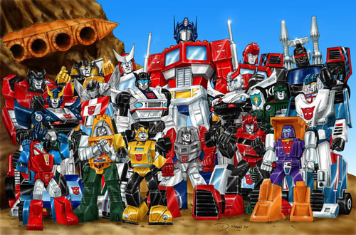 Image result for optimus prime and autobots