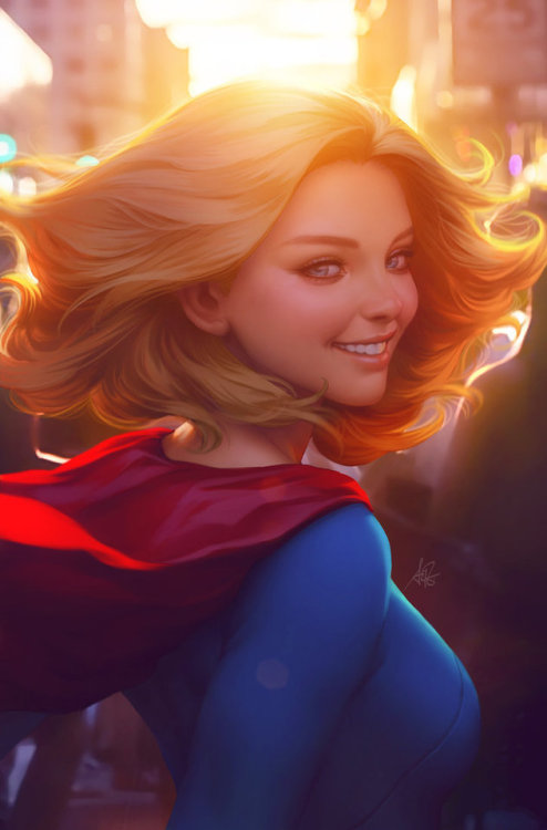 theartofbeingafan:Supergirl Next Door by Artgerm