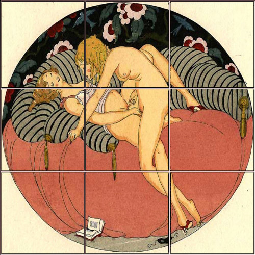 102letters:Gerda Wegener’s depictions of lesbian sex, painted...