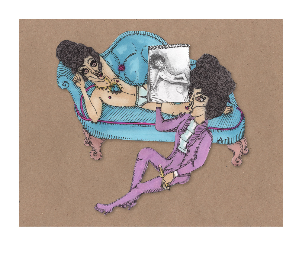 “Draw Me Like One of Your French Girls” from “365 Days of Prince” collection 365Daysofprince.com https://www.instagram.com/rebekah_major https://www.facebook.com/iheartbekart http://iheartbekart.tumblr.com