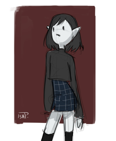 Marceline Short Hair Fanart