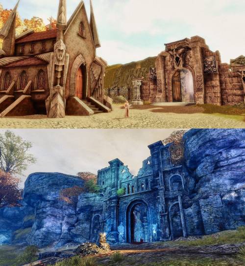 dailytyria:Ascalon pre-Searing, compared to Ascalon present...