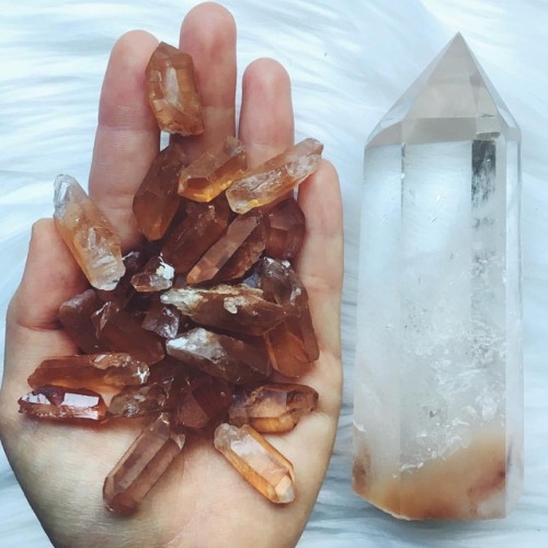 Gem Show Snags- that massive Hematite-tinged Quartz Tower for...