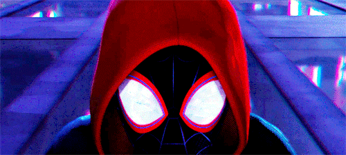Image result for spider man into the spider verse gif