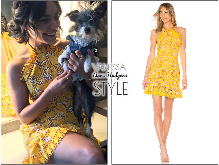 Halter Mini Dress Vannesa Hudgens