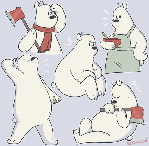 ursawood:ice bears