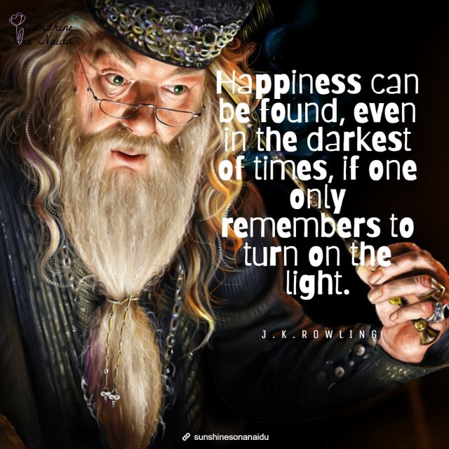 albus dumbledore quote on Tumblr