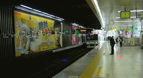 suica tokyo glitch art d7000