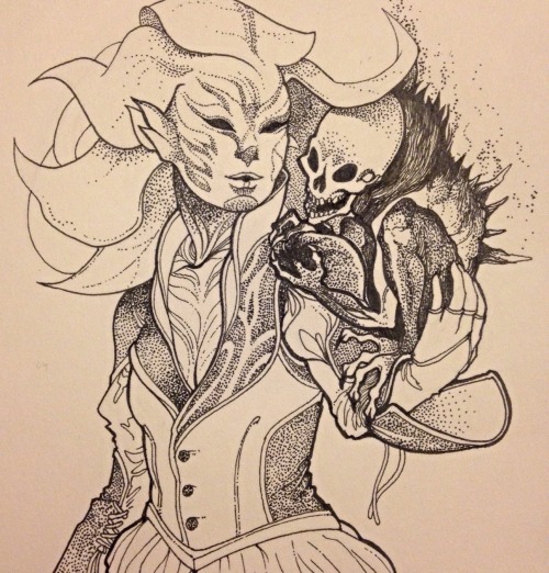 kierteisgalaksi:Some GW2 stuff from my sketchbook